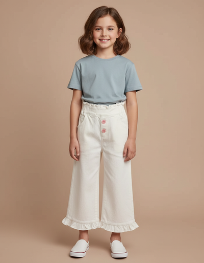 Pantalon Chino Blanc