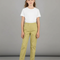 Pantalon Chino Vert Olive Coton Droit Enfant - Kaki