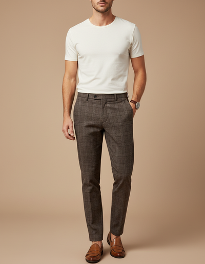 Pantalon Chino Cropped