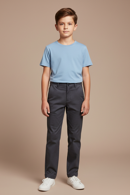Pantalon Chino Fit - Gris Gabardine