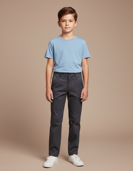Pantalon Chino Fit - Gris Gabardine