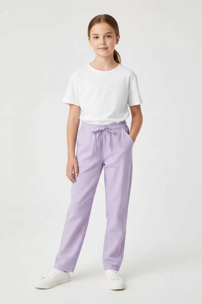 Pantalon Chino Violet - Lin