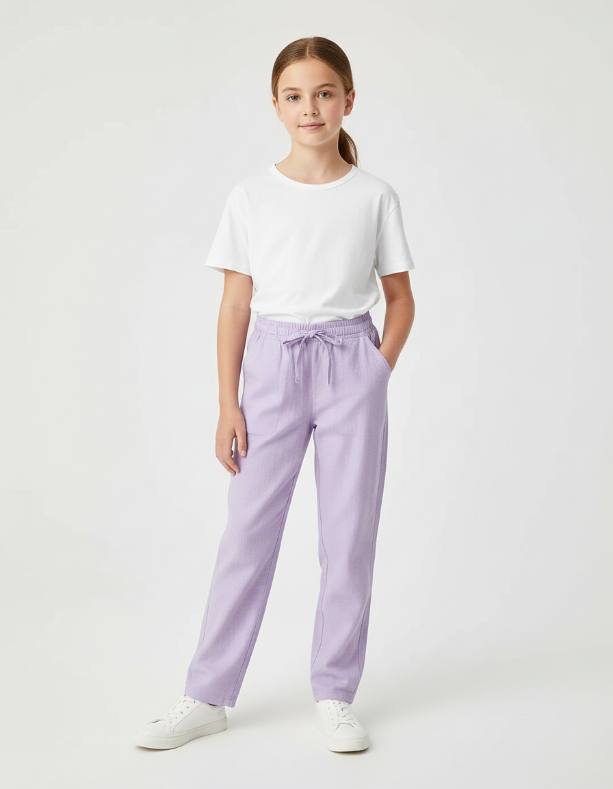 Pantalon Chino Violet - Lin