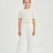 Pantalon Chino Blanc Ample Coton Enfant Unisexe