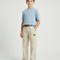 Pantalon Chino Beige Coton Décontracté Garçon Ample