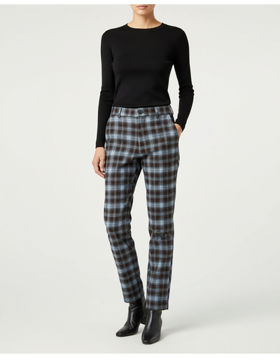 Pantalon Chino Femme Marron
