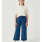 Pantalon Chino Bleu Côtelé Ample Décontracté Enfant - Cordé