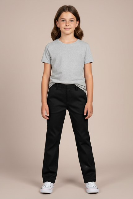 Pantalon Chino Raye - Noir Cordé