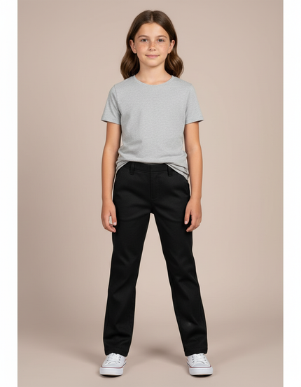 Pantalon Chino Raye - Noir Cordé