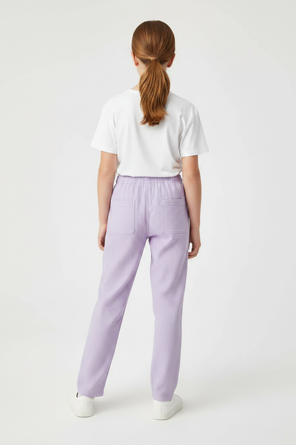 Pantalon Chino Violet - Lin - vue 2