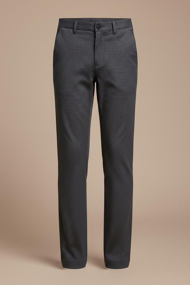 Pantalon Chino Fit - Gris Gabardine - vue 3
