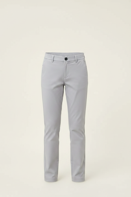 Pantalon Chino Gris Slim Stretch Enfant Décontracté - Gabardine - vue 3