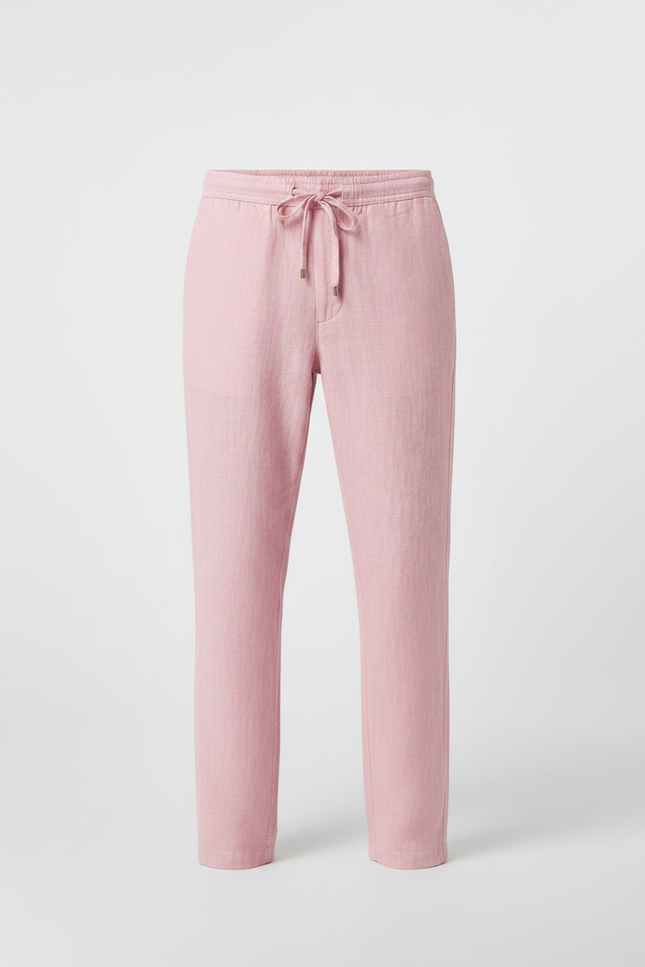 Pantalon Chino Rose Lin Cordon Ample Homme - vue 3