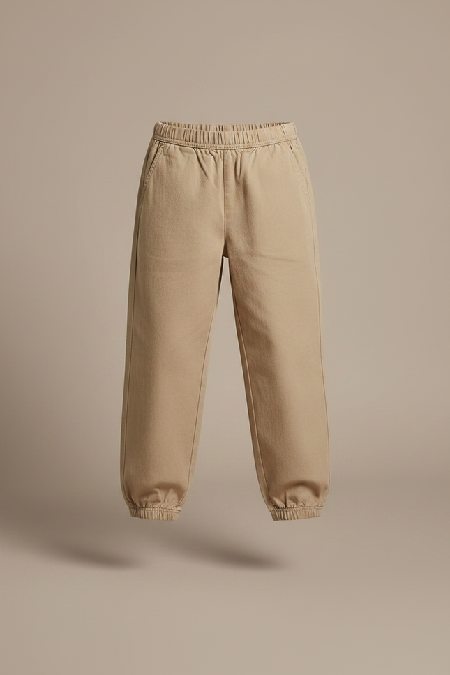 Pantalon Chino Serre En Bas - Beige Gabardine - vue 3