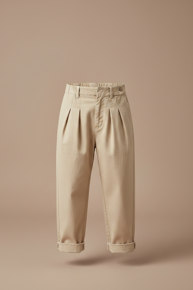 Pantalon Chino Beige Bebe - Coton - vue 3