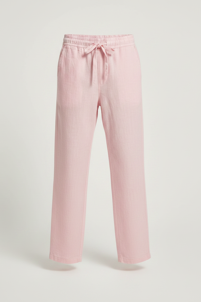 Pantalon Chino Rose Lin Ample Enfant Décontracté - vue 3