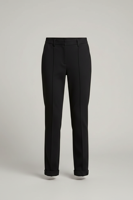 Pantalon Chino Noir Droit Coton Élégant Enfant - vue 3