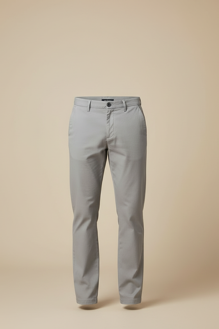 Pantalon Homme Chino Gris - Coton - vue 3