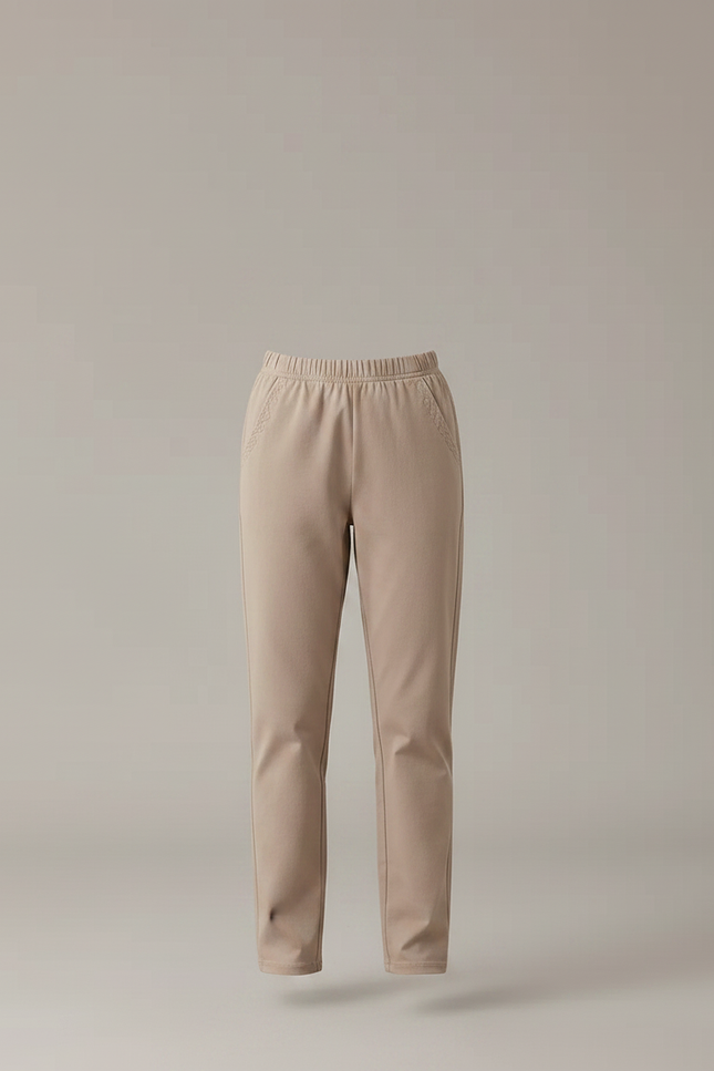 Pantalon Chino Beige Droit Enfant Décontracté - Coton - vue 3