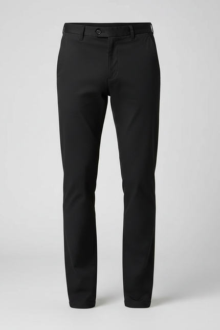 Pantalon Chino Slim Noir Homme - Coton - vue 3