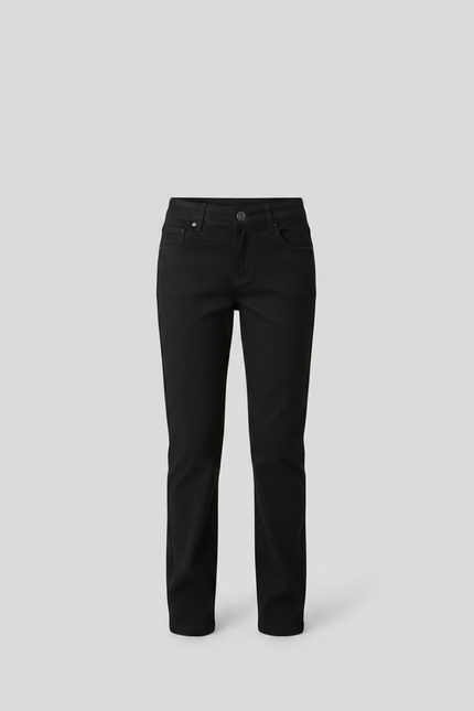 Pantalon Chino Noir Coton Droit Enfant - vue 3