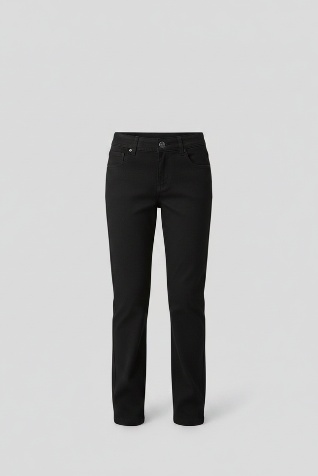 Pantalon Chino Noir Coton Droit Enfant - vue 3